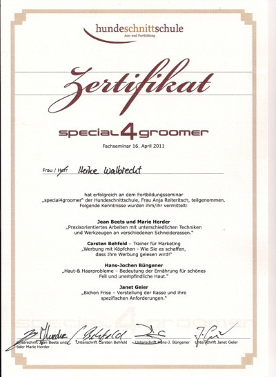 Special4Groomer